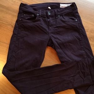 Rag & Bone Burgundy Jeans - size 25